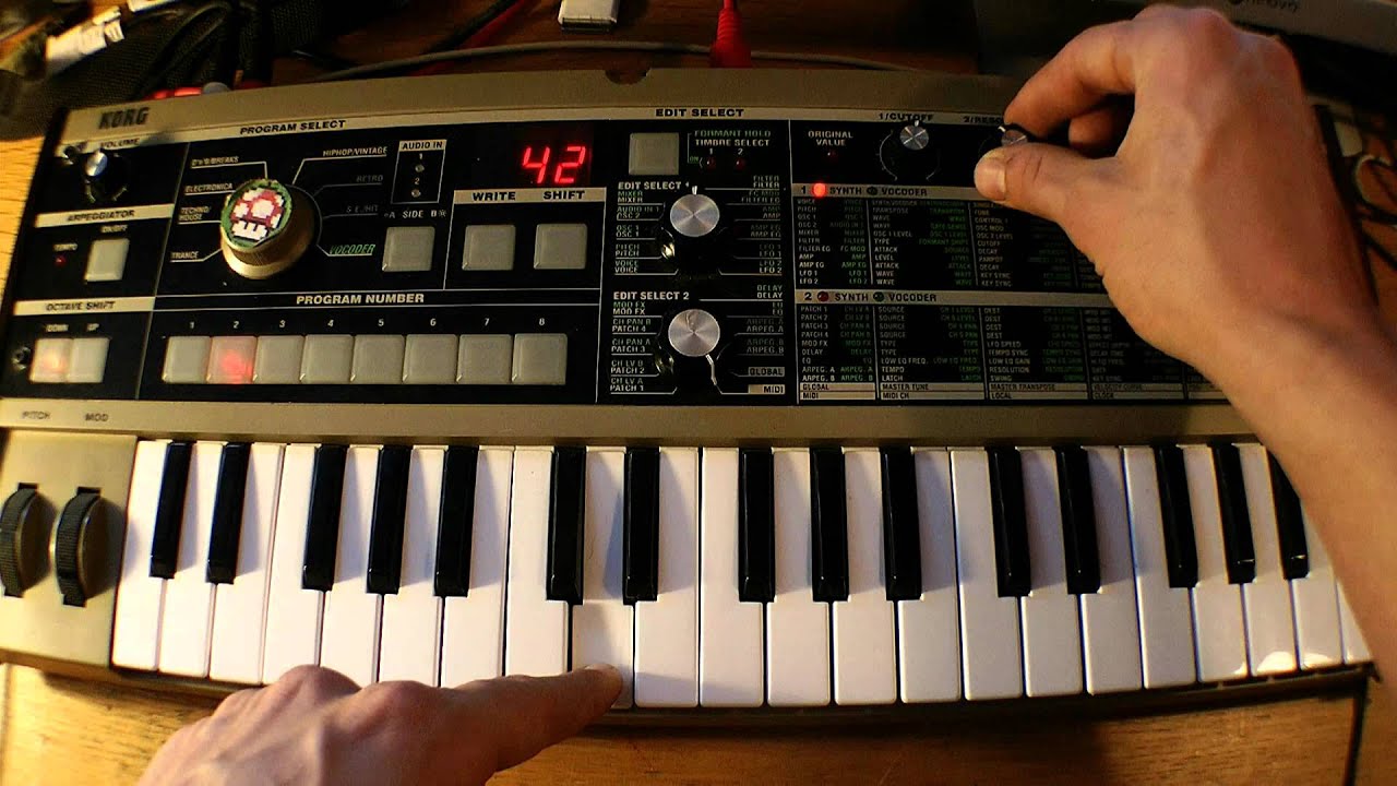 Microkorg Tutorial: Wobble Bass