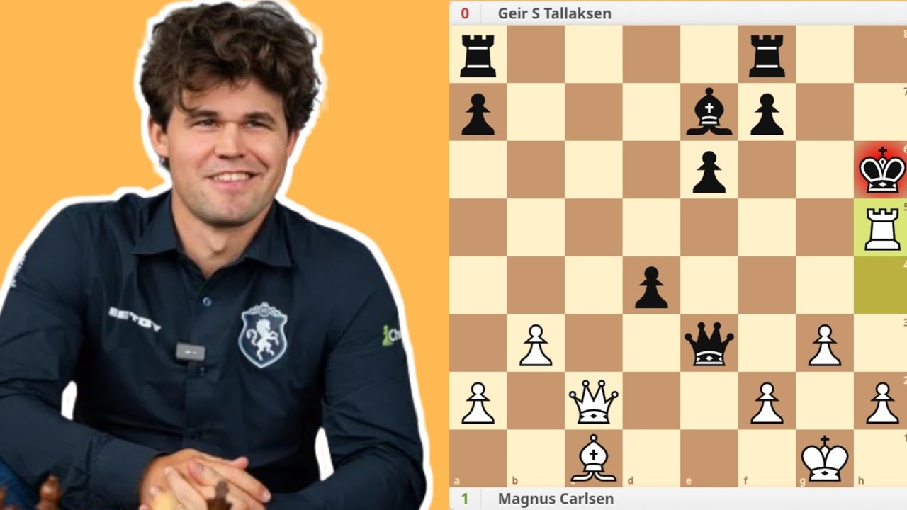 Amazing Carlsen's game is very brutal...!!!🔥