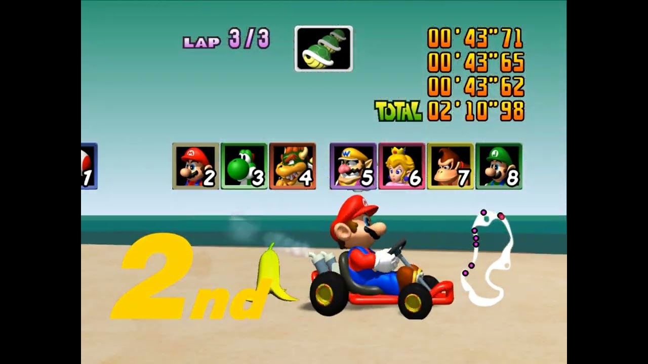 Mario Kart 64 HD [Resolución 4:3] Cup Extra