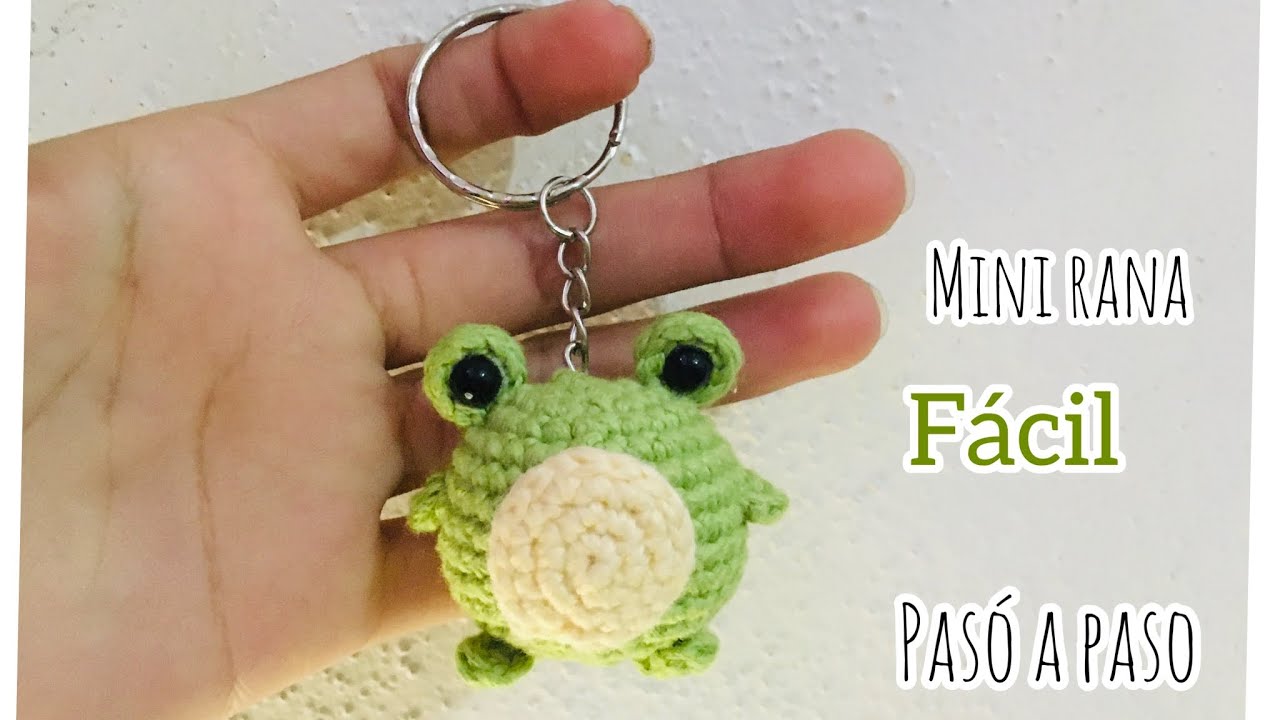 Mini Rana 🐸 Amigurumi (pasó a paso)súper FÁCIL (principiante)