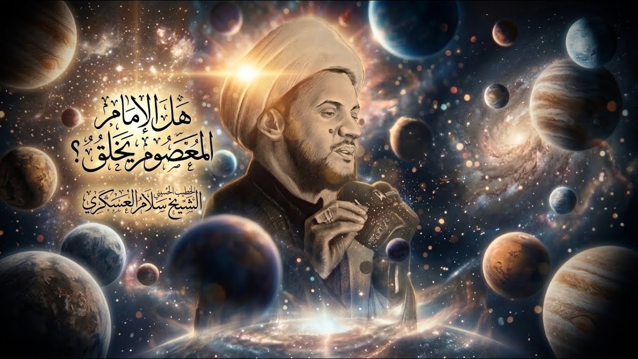 🔴 البث المباشر | الشيخ سلام العسكري | هل الامام المعصوم يخلق ويرزق؟ ليلة ١٨ شهر رمضان 1447هـ
