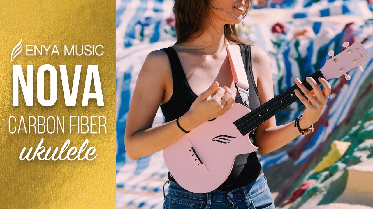 Carbon Fiber & Plastic Ukulele - NOVA by Enya Music