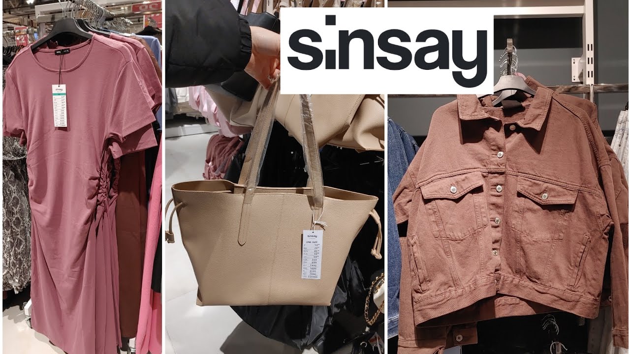 SINSAY🛍️NOWE KATANY I  TOREBKI🛍️NOWE SUKIENKI I BLUZECZKI😉