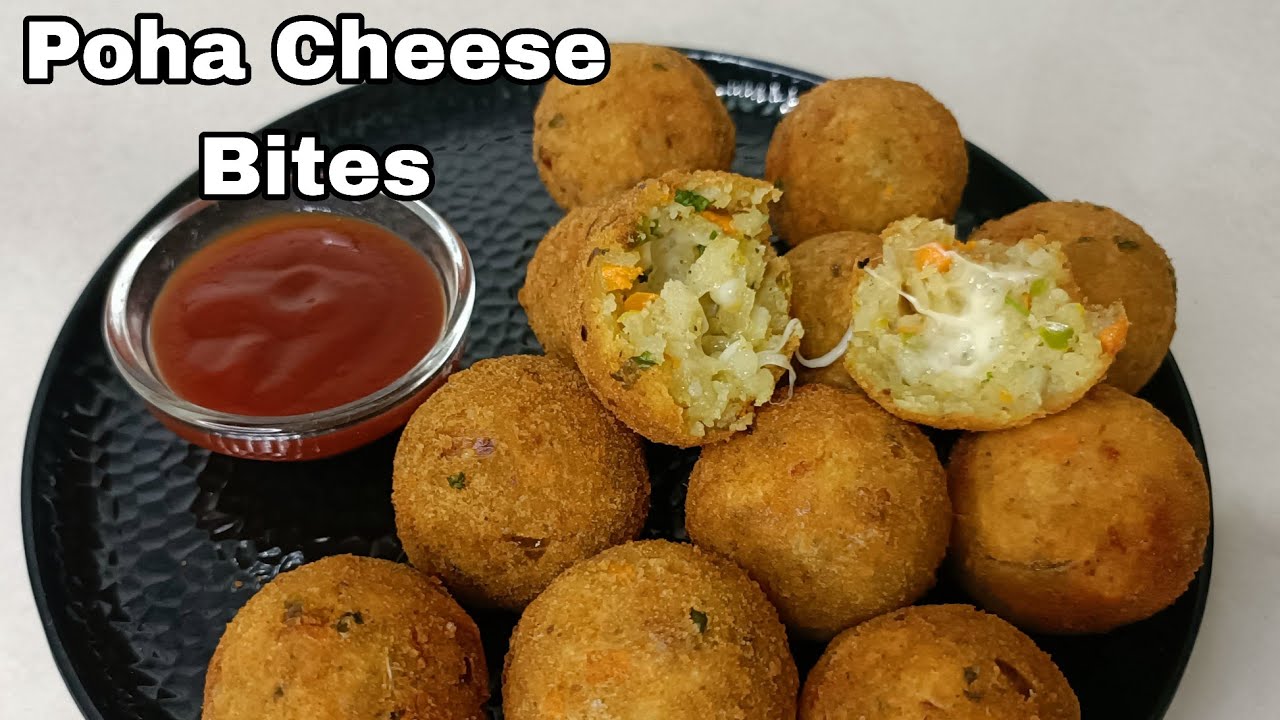 Aaloo aur Poha cheese balls | Cafe style crispy cheese ball Recipe आलू और पोहा का टेस्टी नाश्ता