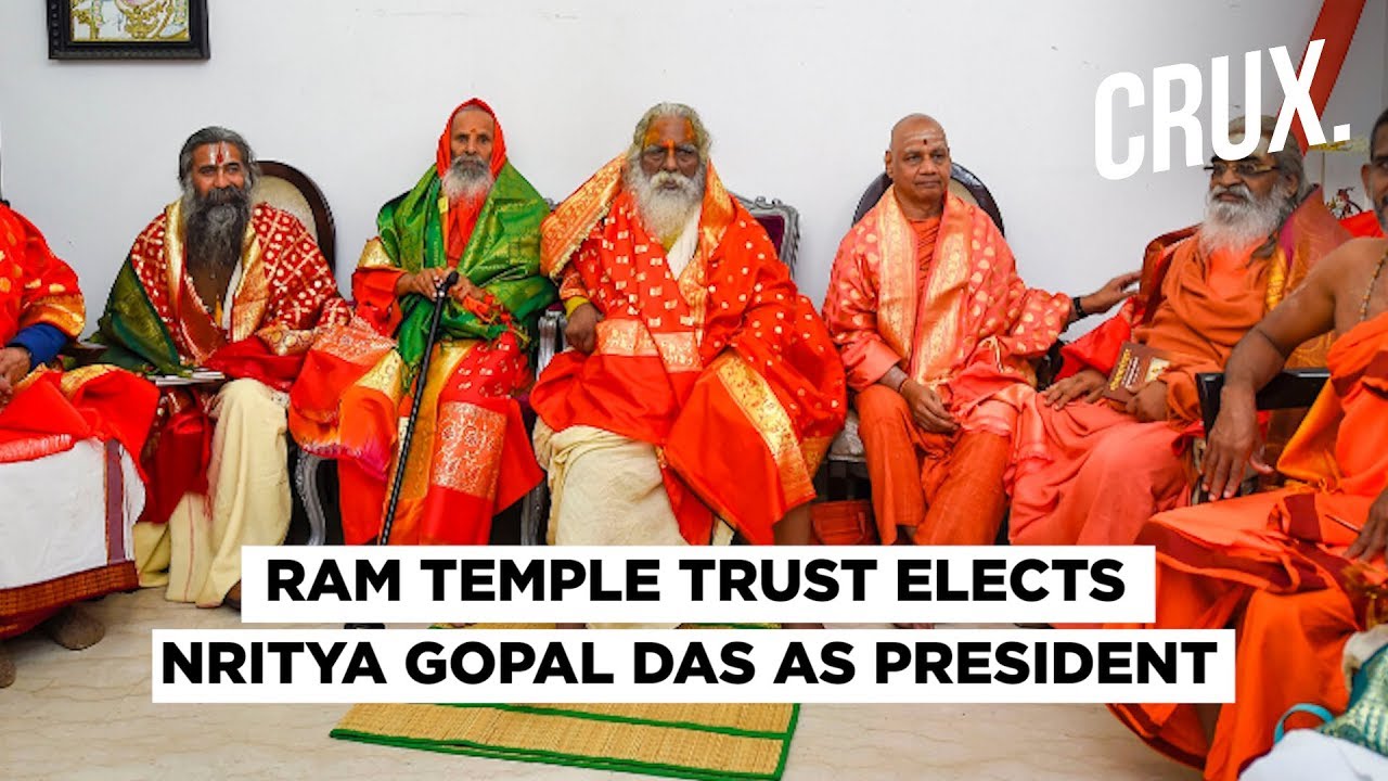 Ram Mandir Trust Elects Nritya Gopal Das as President; Nripendra Misra to Oversee Construction