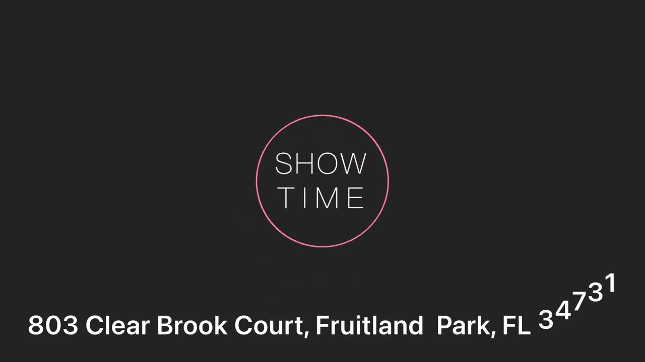 803 Clear Brook Court Fruitland Park, FL 34731