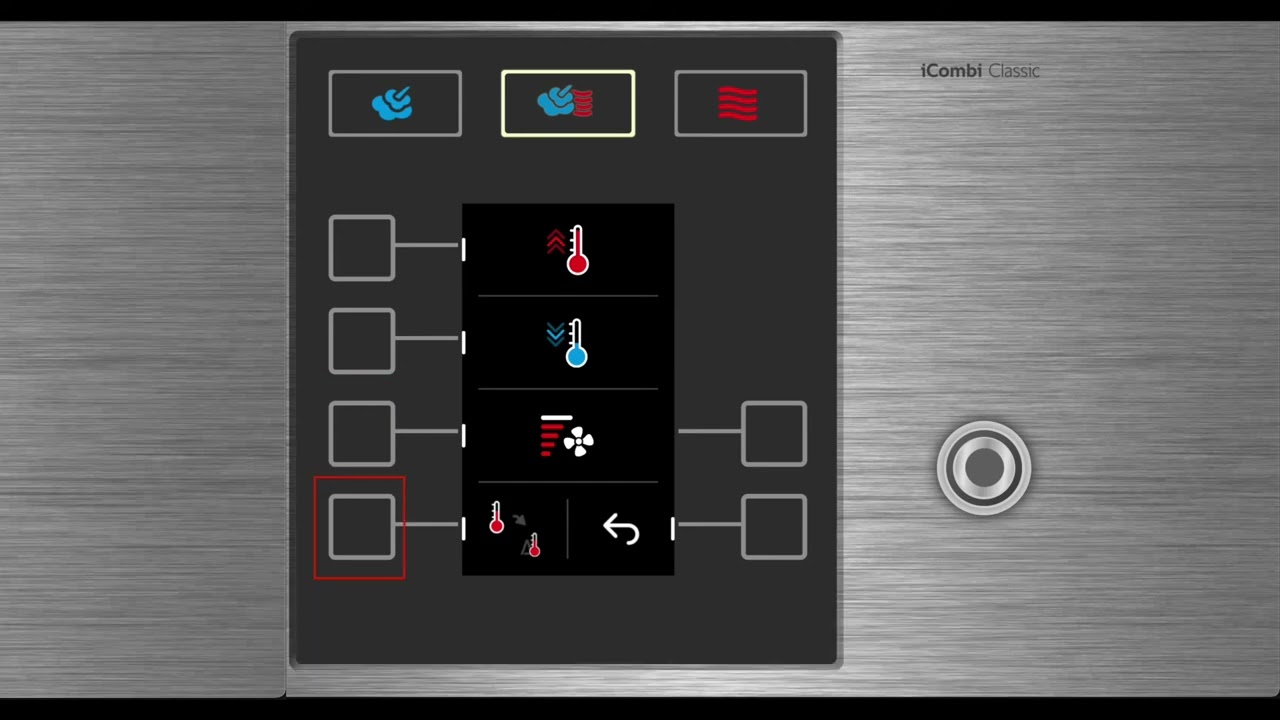 היכרות עם  iCombi  - Cooking in the iCombi Classic : הגדרות בישול  Classic
