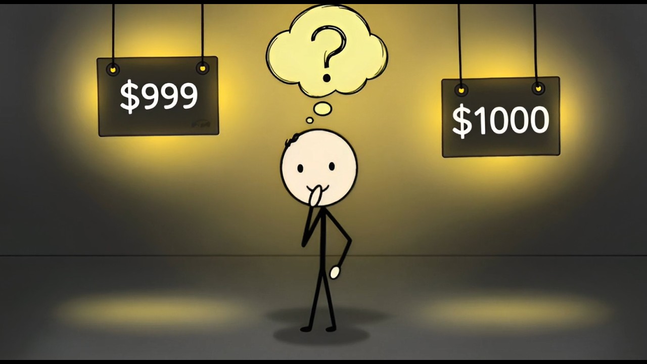 Why Does $999 Feel Cheaper Than $1000 The Science Behind Pricing Psychology