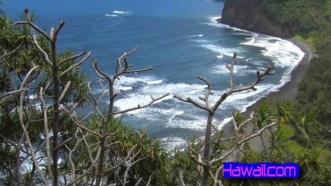 Pololu Valley Beach: Walking Down the Trail
