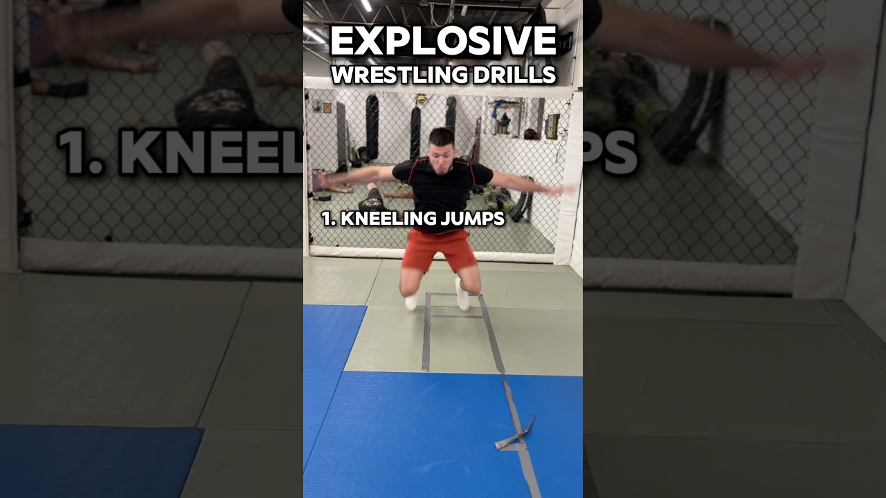 These explosive exercises will help build power & speed for wrestling/BJJ. Like & subscribe for more