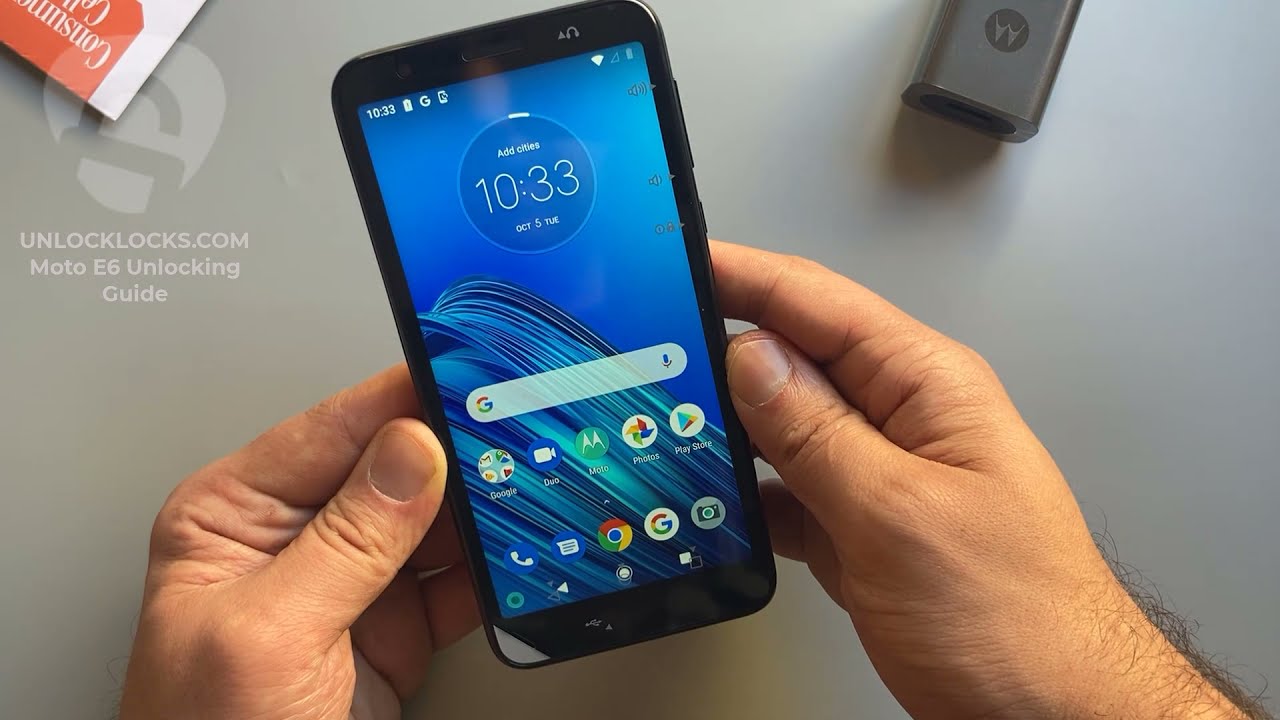 How To Unlock Motorola Moto E6 (A.K.A Moto E 6th Gen) by Unlock Code. - UNLOCKLOCKS.com