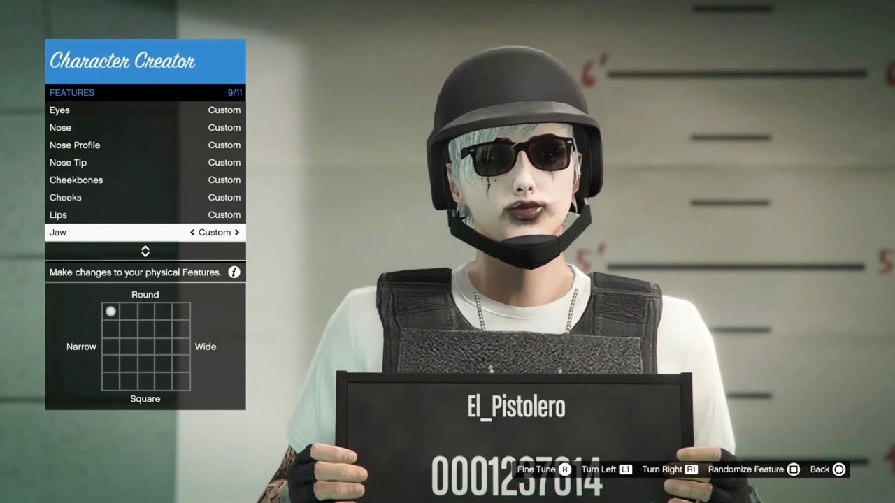 GTA 5 ONLINE | TRYHARD MALE CHARACTER CREATION #1