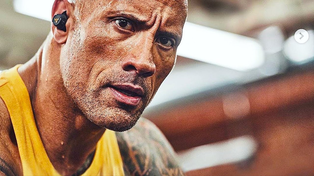 HARD WORK NEVER STOPS - DWAYNE THE ROCK JOHNSON - GYM MOTIVATION