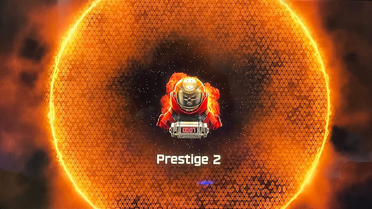 Enfin! Je passe prestige 2! Et je fais passer 5 armes prestige 1!