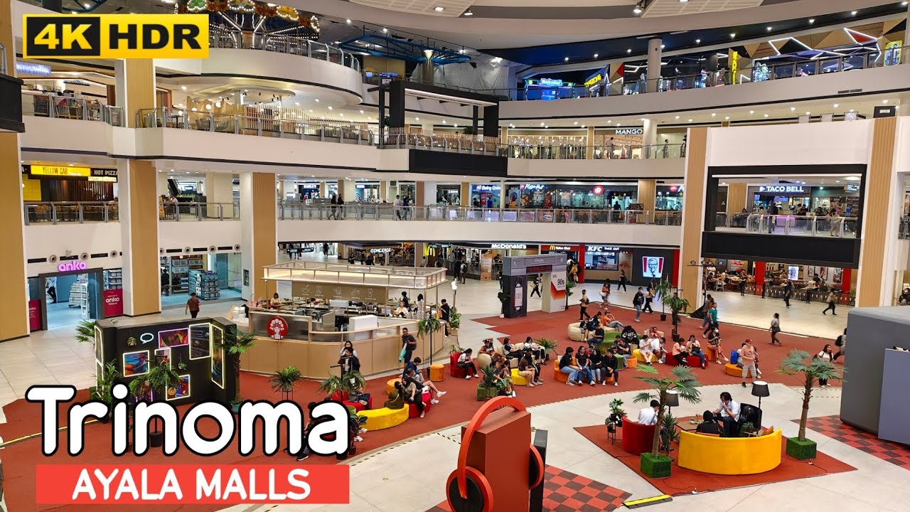 Trinoma Ayala MALLS offers a wide variety of high-end|modern, spacious,& bright designw/ landscaped.