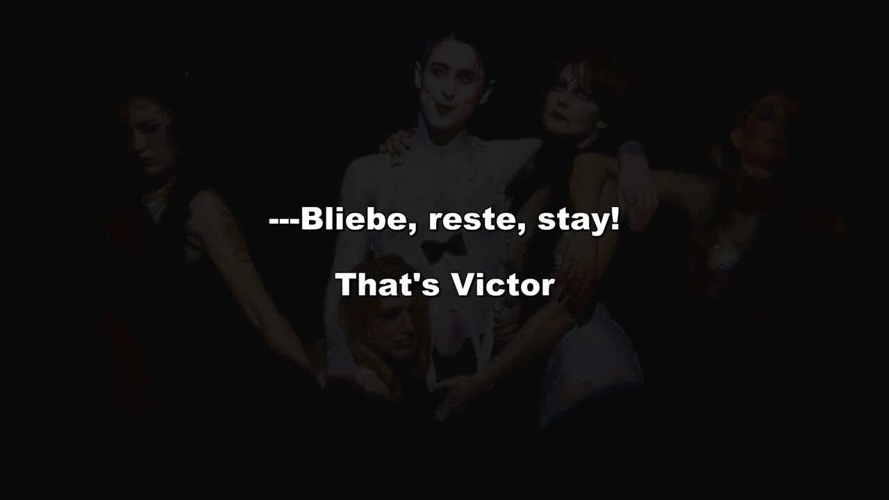 Willkommen - Cabaret Karaoke Track (Shortened for solo piece)