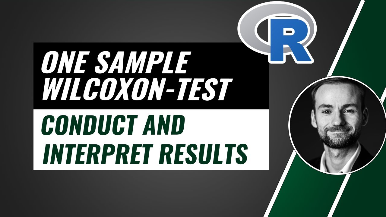 One sample Wilcoxon signed-rank test in R - calculation and interpretation