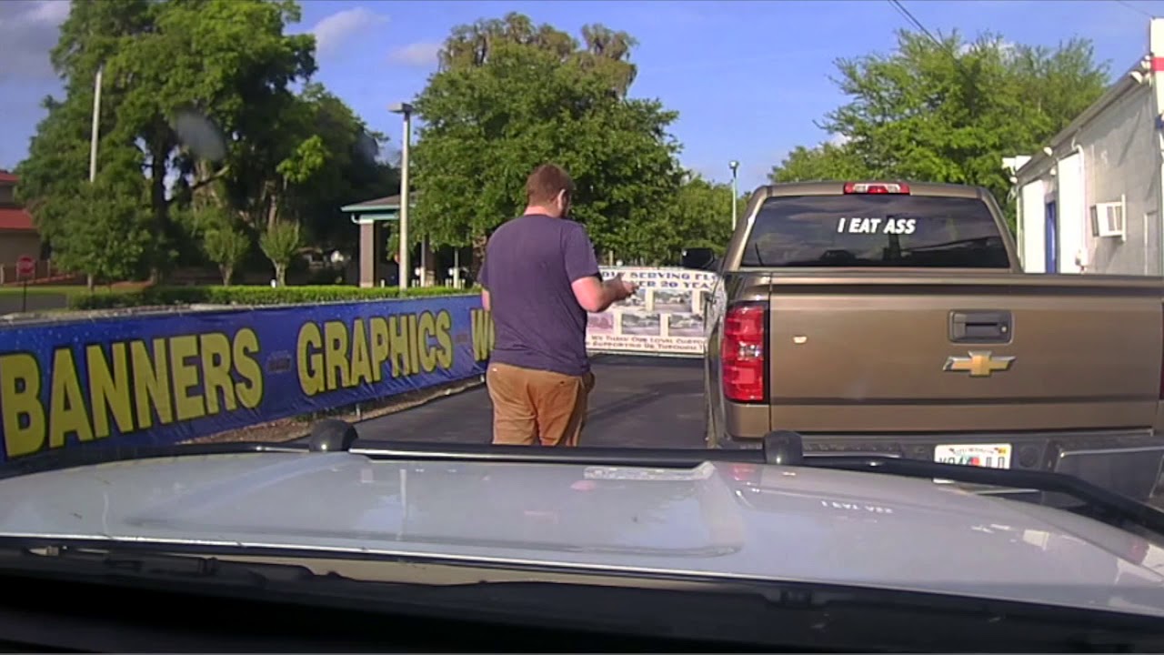 Man Arrested for vulgar sticker, Charges later dropped