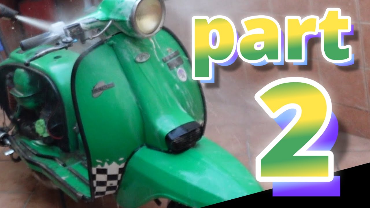 TS1 ЧАСТЬ 2 РАЗБОРКА ДВИГАТЕЛЯ #lambretta #bikelife #restorations