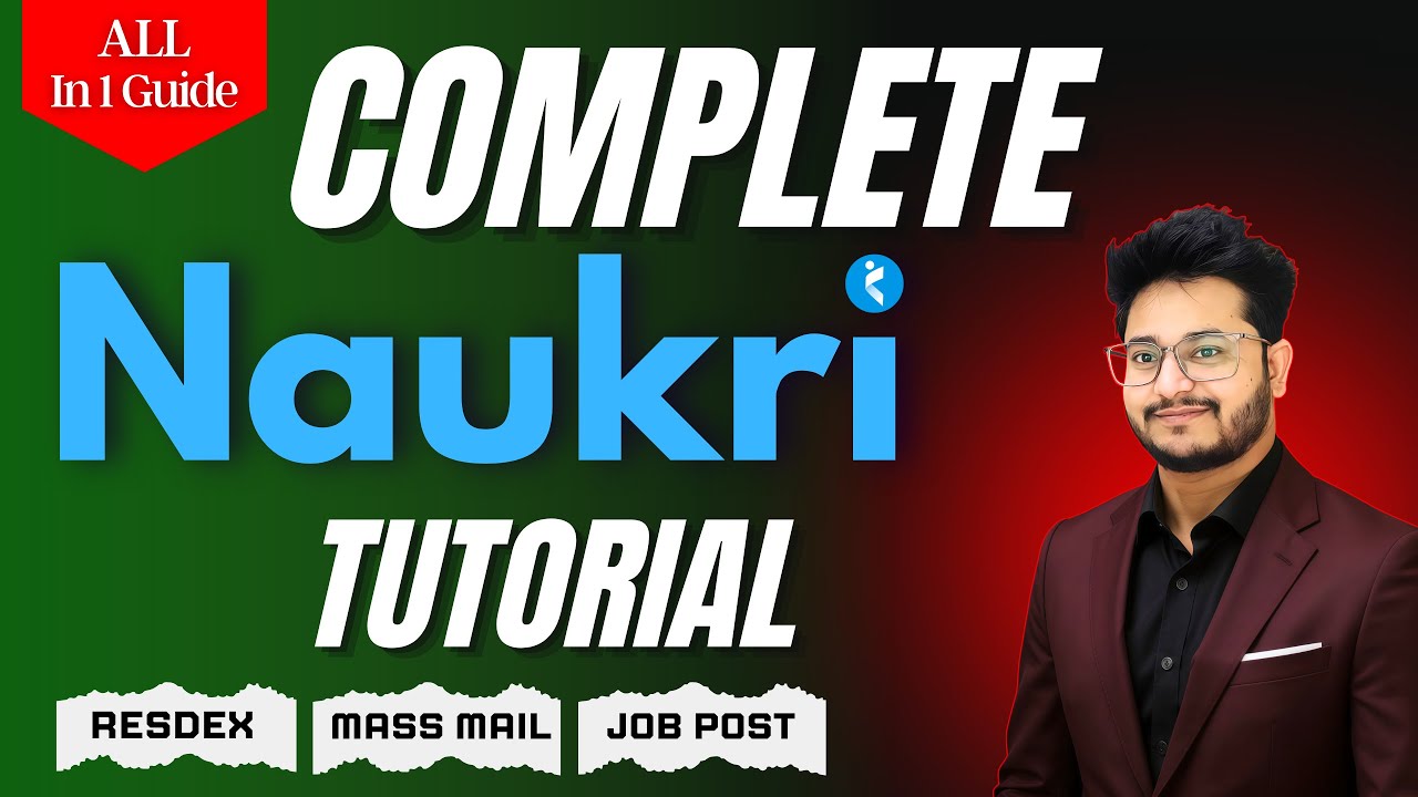 Naukri.com Full Tutorial | For Employer / HR / Recruiter | Naukri Job Portal Basics in Hindi