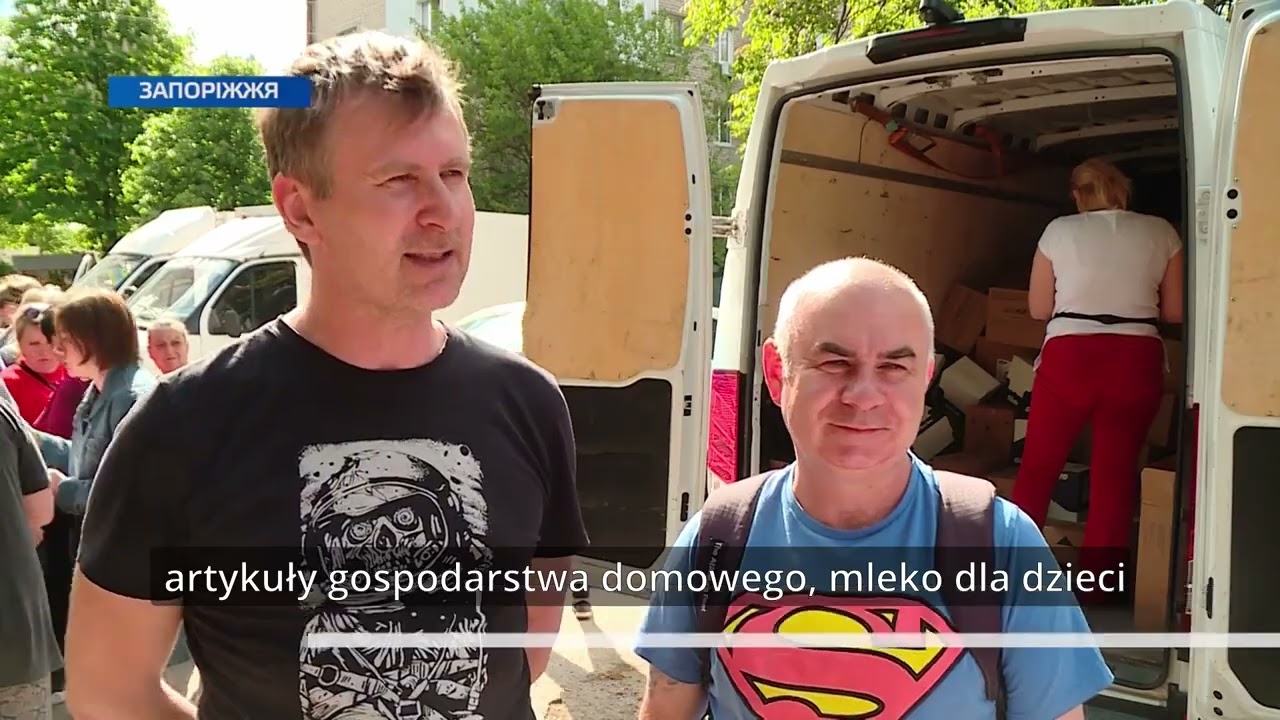 Misja humanitarna - Zaporoże, Ukraina