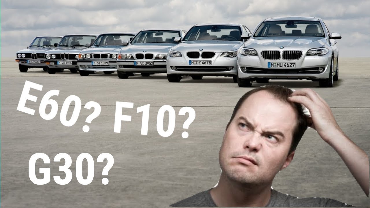 Объяснение кодовых названий моделей BMW