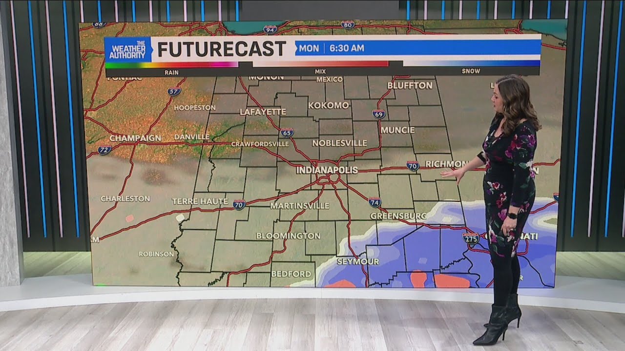 Cooler, dry start to March; tracking a wintry mix Monday morning