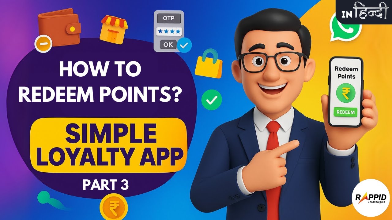 How Customers Redeem Points in Simple Loyalty App | Full Process Explained | Rappid