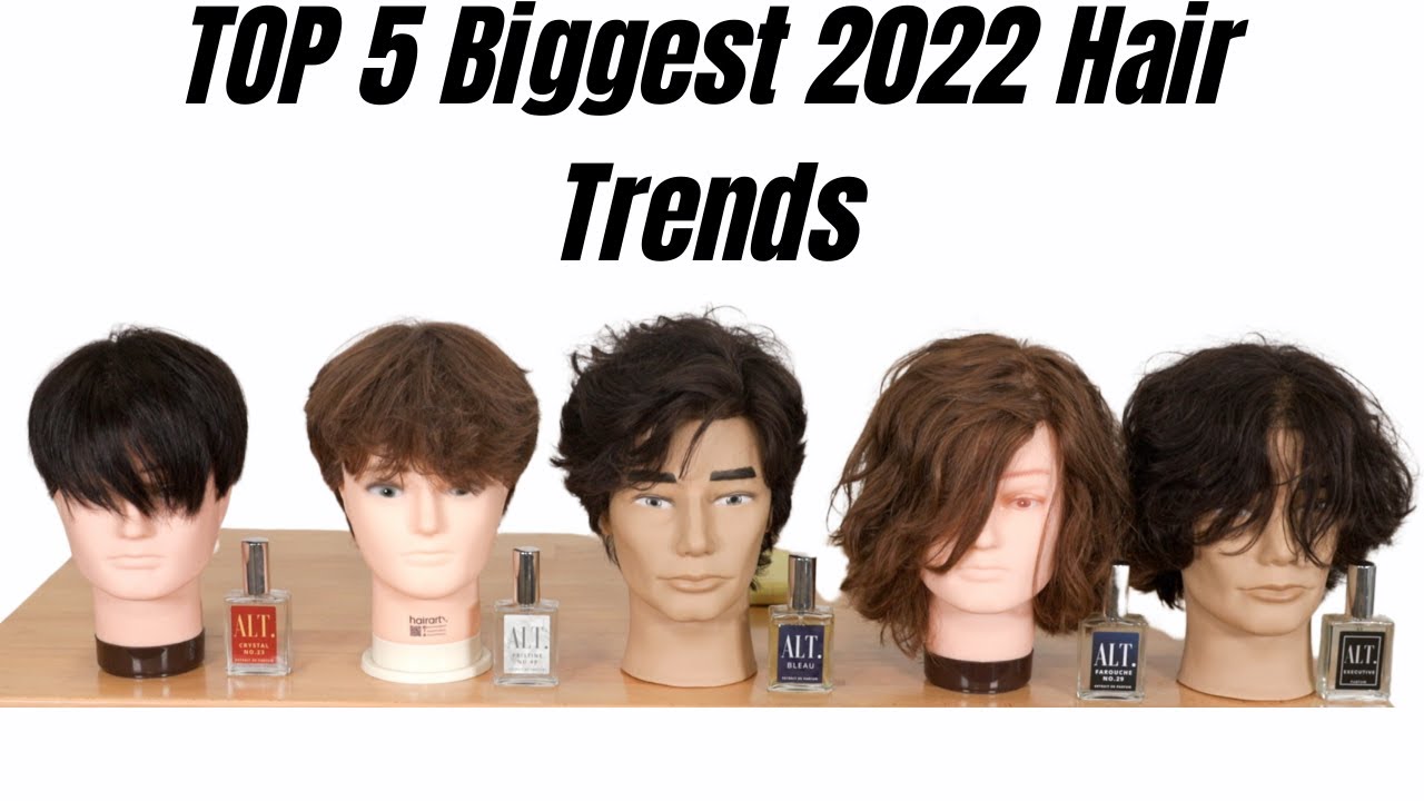TOP 5 BIGGEST Hair Trends 2022 for Men - TheSalonGuy