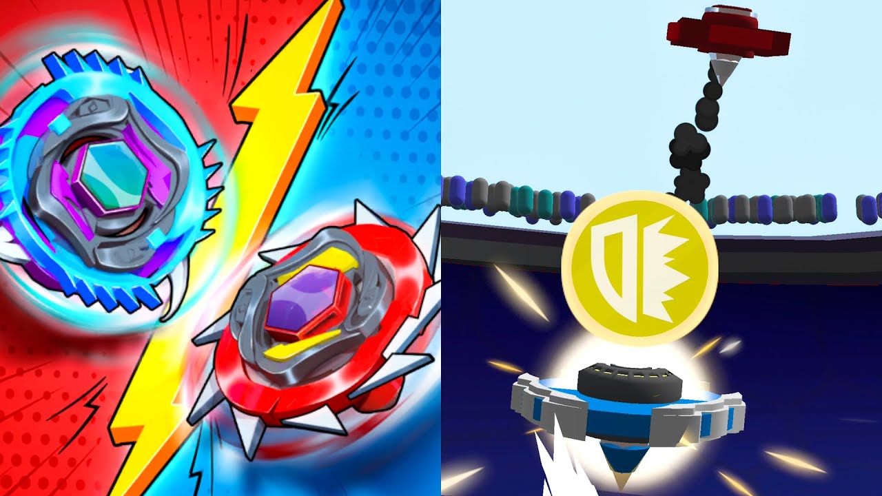 SPINNER BATTLE - BLADE VS SUPER SPIN Battles PlayGame - iOS, Android Part 1