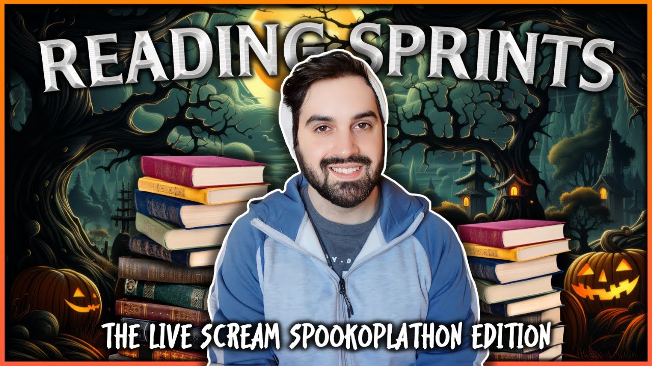 These Spookoplathon Reading Sprints Won't End Until I Finish My Book 📖
