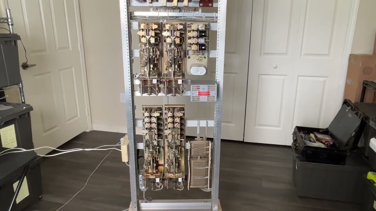 Strowger demo switching system