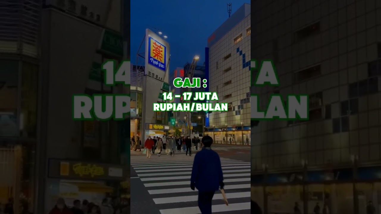 Jepang jadi negara tujuan favorit untuk bekerja. Daftar segera untuk bekerja disana !!