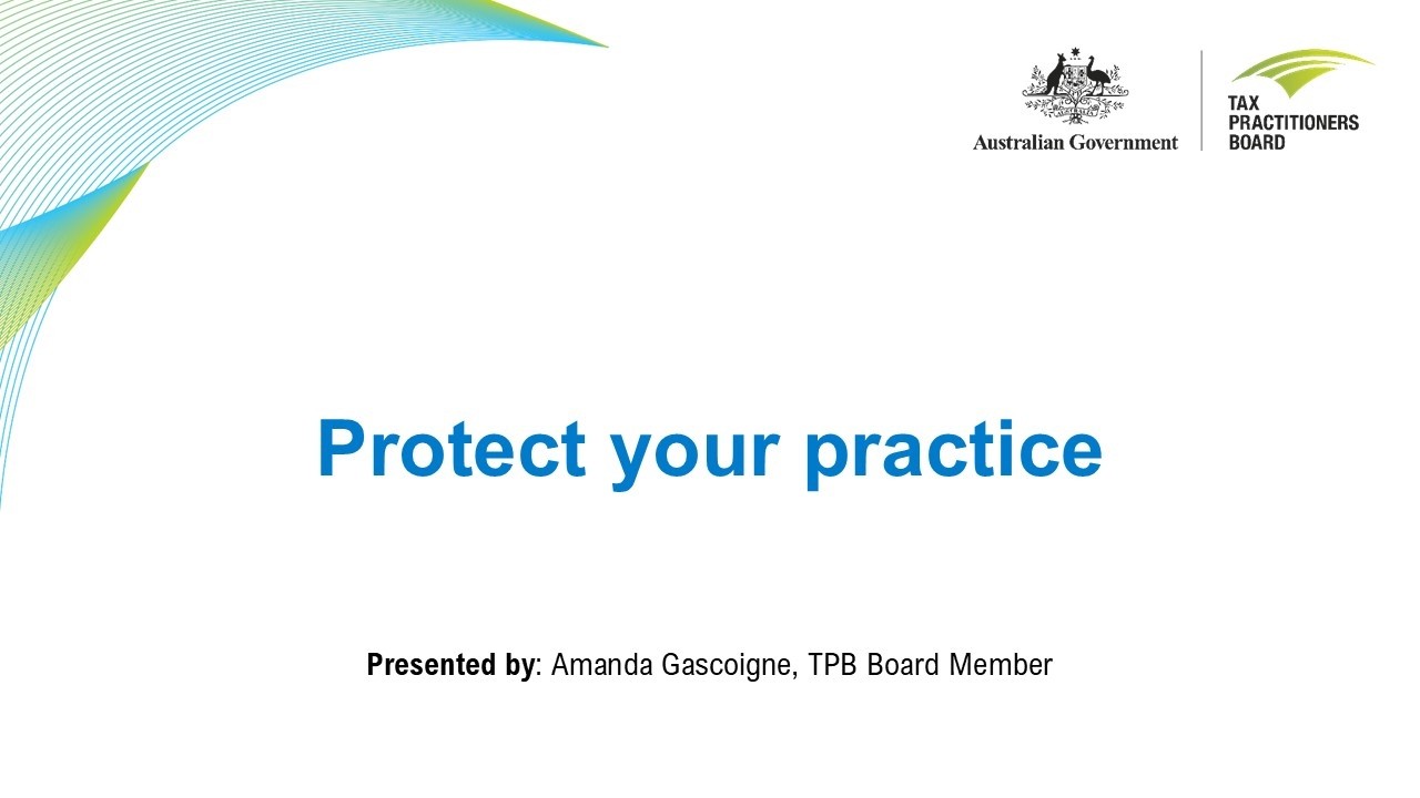 Protecting your practice