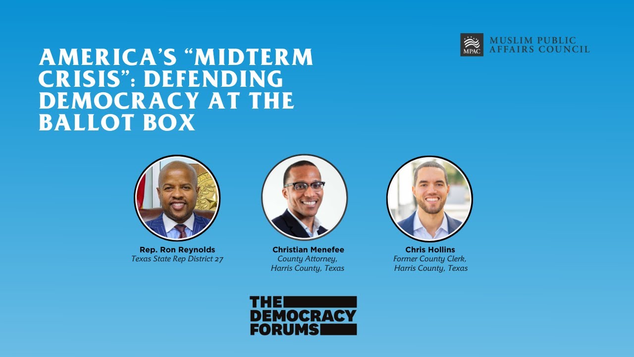 Democracy Forum: America&rsquo;s &ldquo;Midterm Crisis&rdquo;: Defending Democracy at the Ballot Box