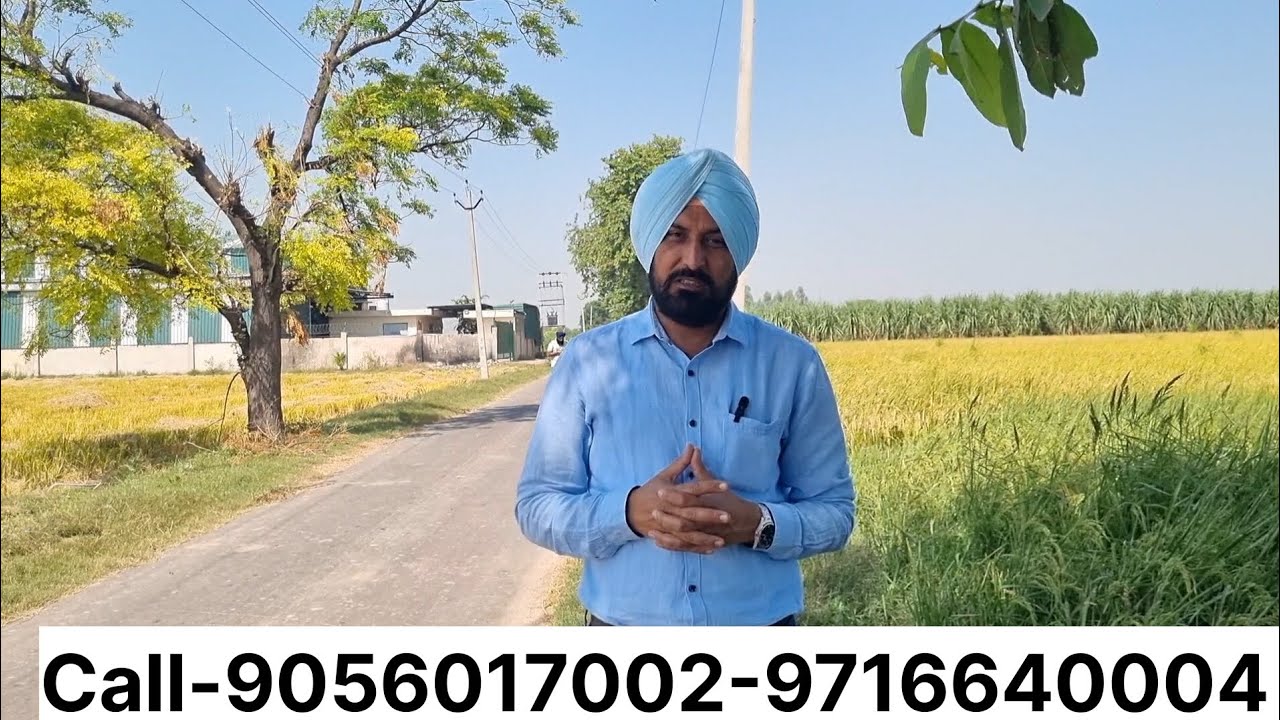 9 Kanal agriculture land Near landran to Chunni Road Near Chandigarh Group of Colleges