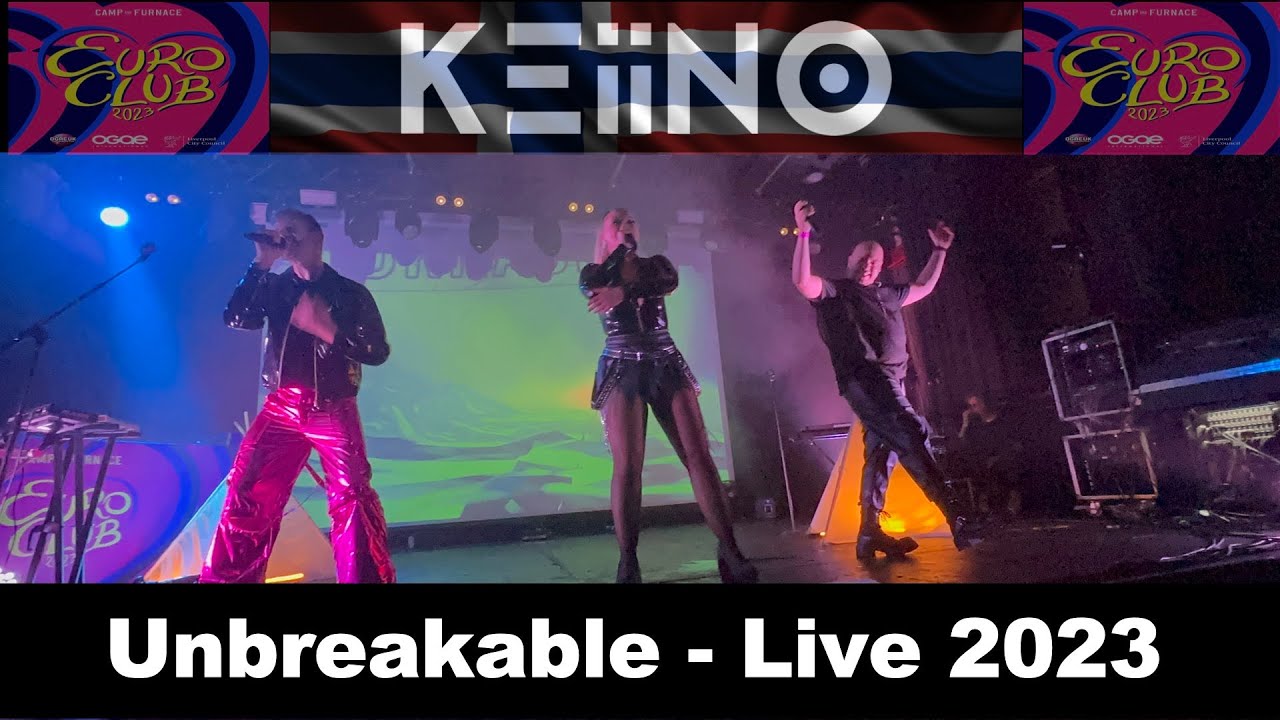 KEiiNO - Unbreakable - Live @ Euro Club Liverpool 2023