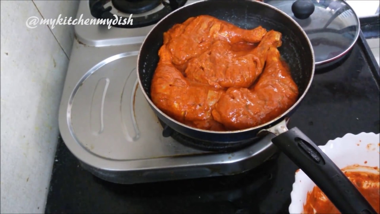 Chicken Tandoori without Oven/Microwave in hindi | No Oven Tandoori for Beginners/Bachelors