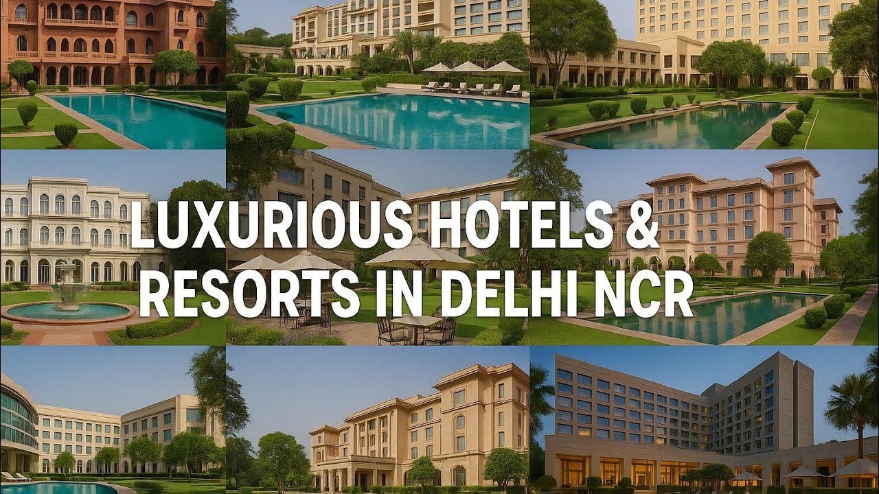Top 10 Luxurious Hotels & Resorts in Delhi NCR 🔥 | Best Weekend Getaways for Family 2025| JaipurBuzz
