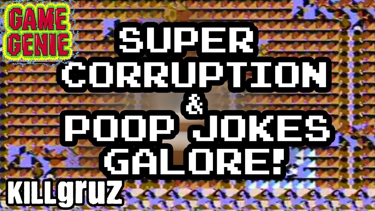 Super Mario Game Genie Challenge: POOPIE - Killgruz