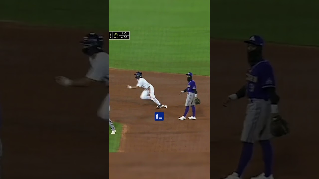 Scoring from first on a pickoff with no overthrows or errors!? This is CRAZY 😳