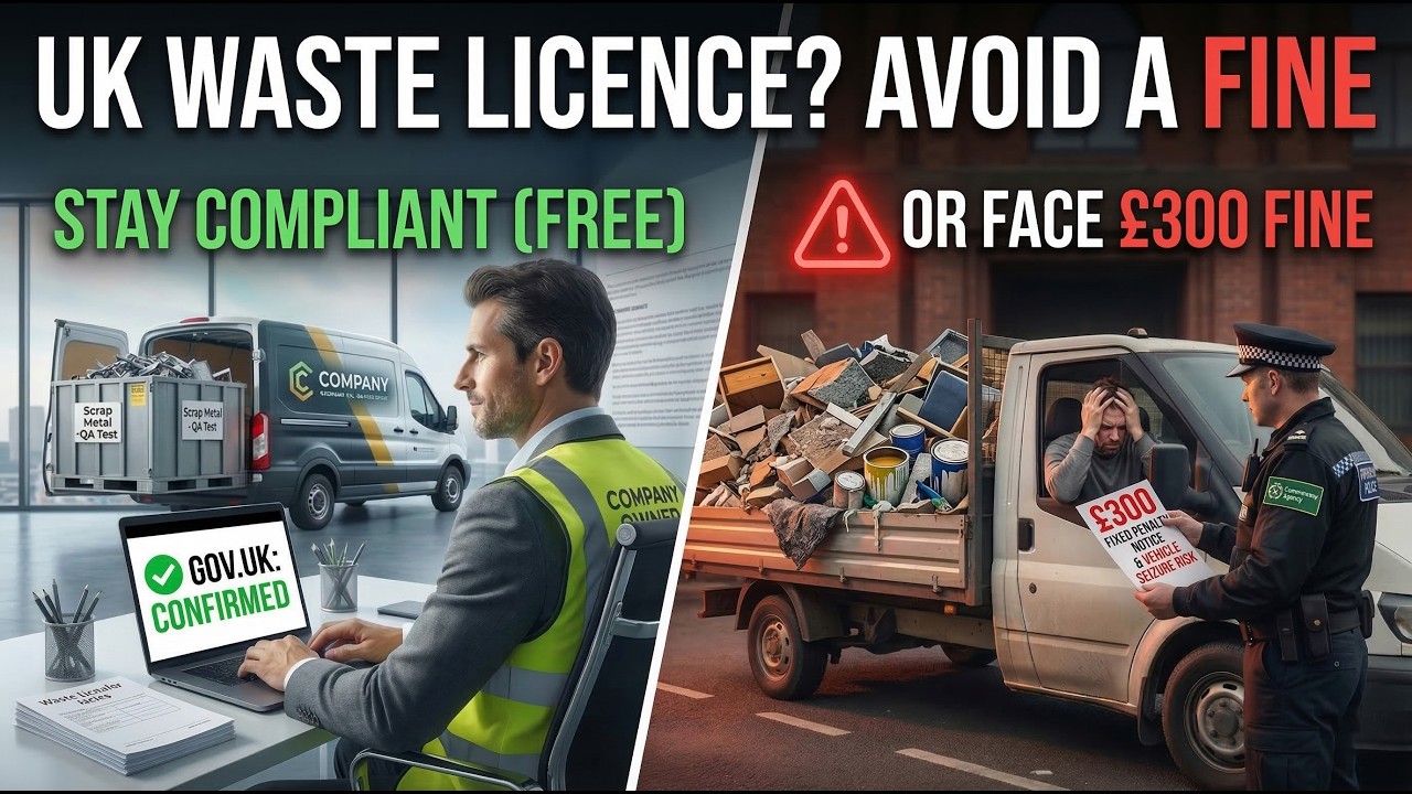 Do You Need a Waste Carrier Licence? Avoid a £300 Fine: UK Waste Carrier Licences Explained