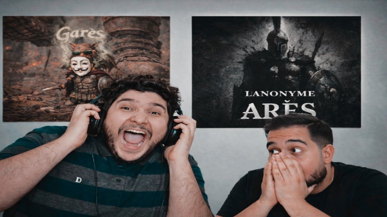 Lanonyme - Arés- disstrack (Chronique) & Psyco-M GARĚS REACTION 😂😂😂