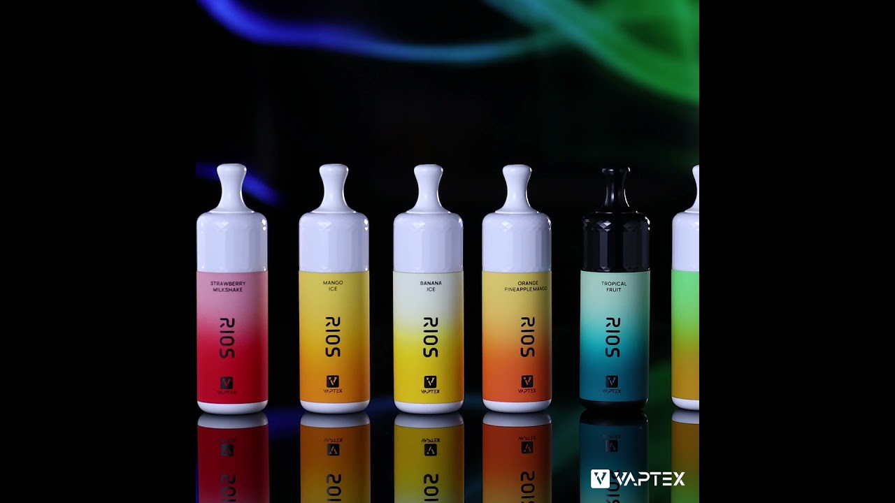 Vaptex RIOS 4ml/ 1500puffs Disposable Pod with Long-lasting 850mAh battery!