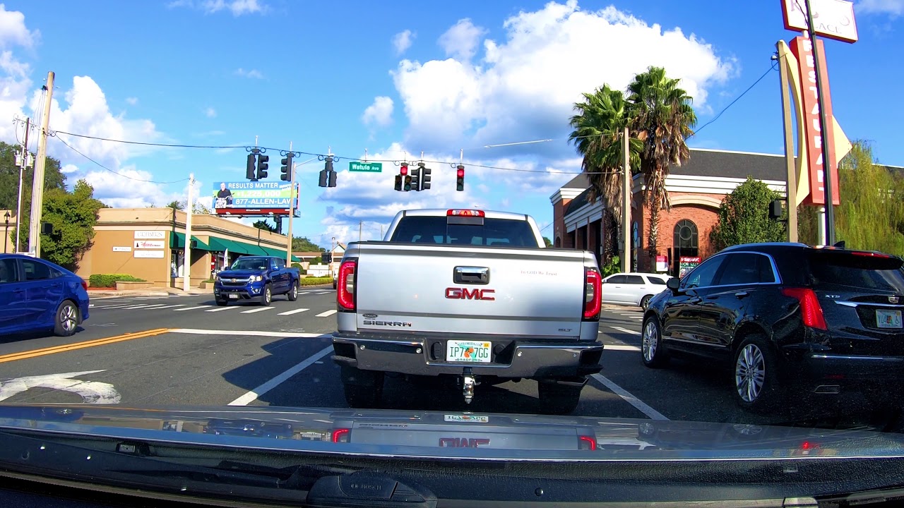 Downtown Ocala to Silver Springs Driving Tour【4K】HYPERLAPSE