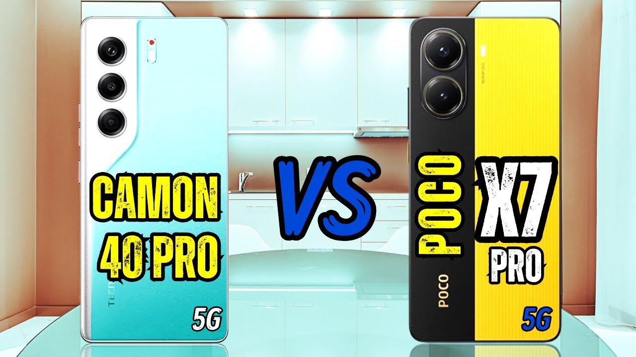 TECNO CAMON 40 PRO 5G VS POCO X7 PRO 5G - WHICH ONE IS THE BEST?