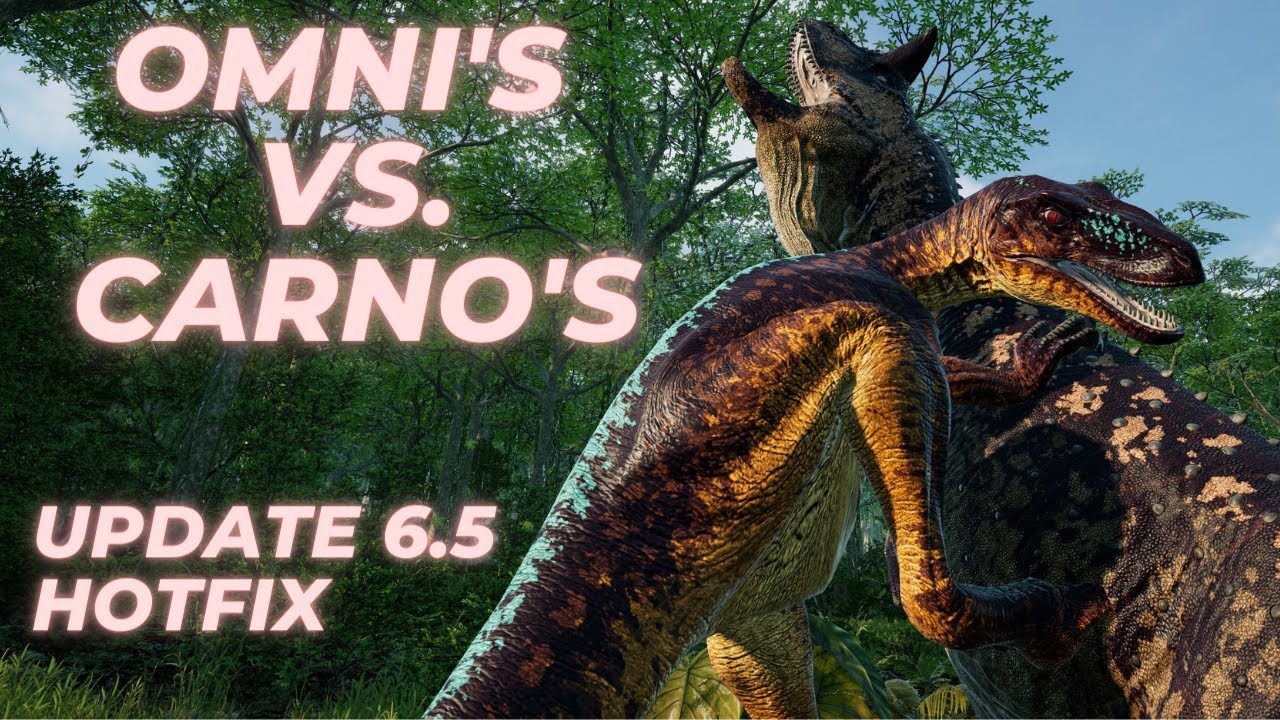 Omni's Vs. Carno's In The 6.5 Hotfix | The Isle Evrima Update 6.5 Hotfix