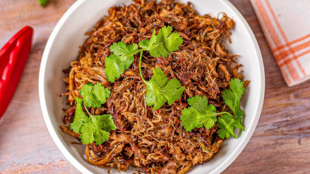 Pulled Pork Carnitas Instant Pot Recipe - Low Carb & Keto (1g Carbs)