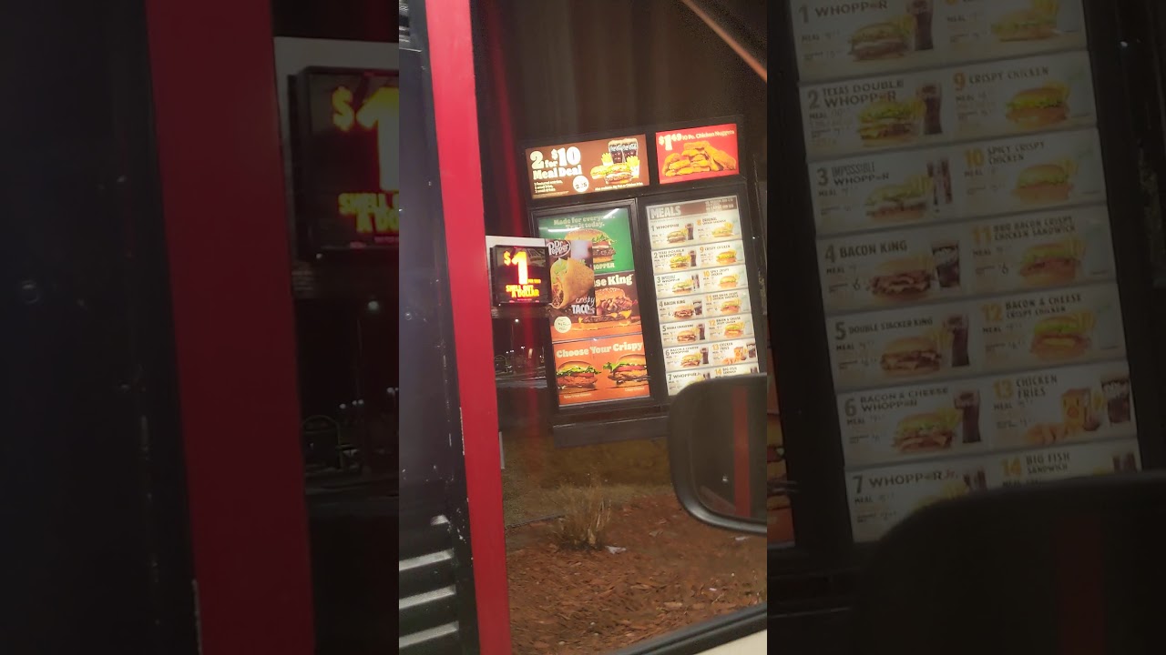 Jordan Peterson goes to Burger King at 3AM.