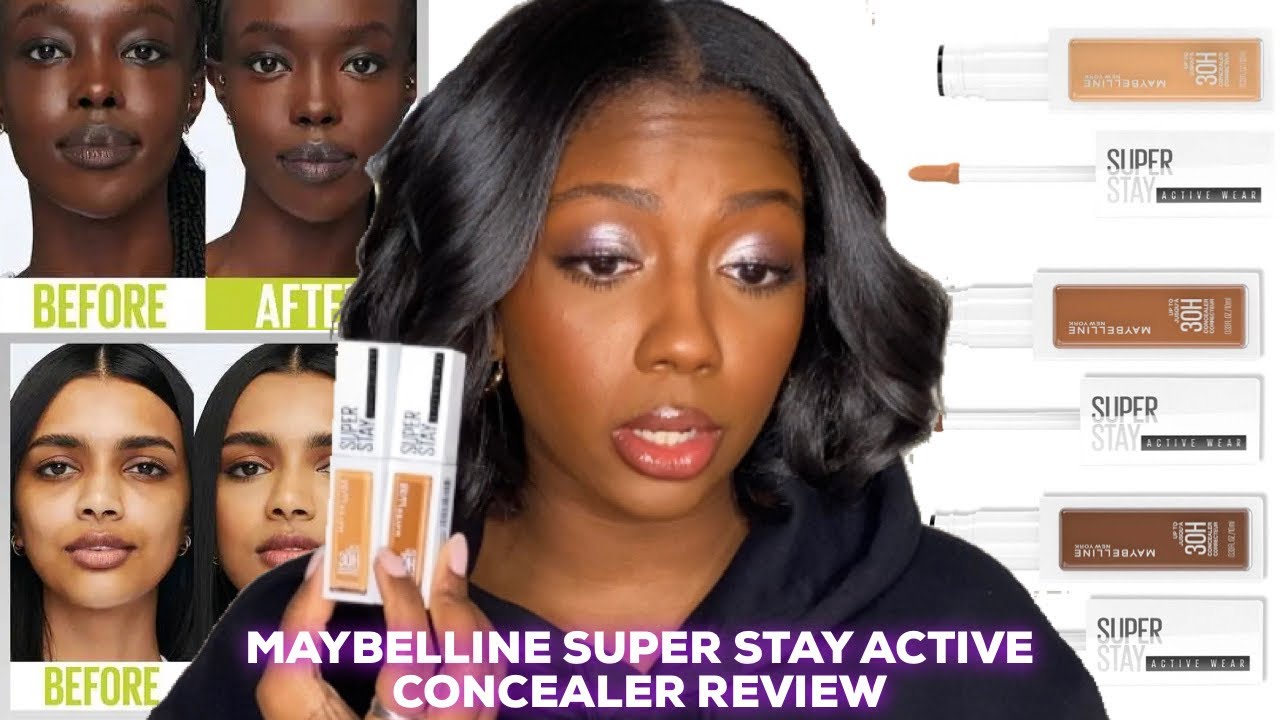 Maybelline Super Stay Active Concealer Review | Niara Alexis